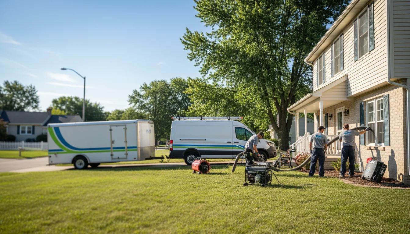 Flooded Basement Restoration And Cleanup With Repair in Cascade, WI near me